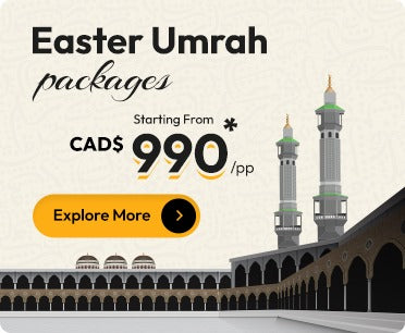 Economy Umrah Package – Canada Departure